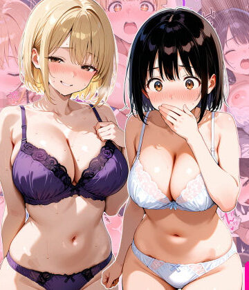 【エロ漫画raw】ギャル先輩vs清楚後輩 宅飲みしてたらまさかの肉棒争奪中出しバトル勃発！？〜一晩で15回射精した話〜