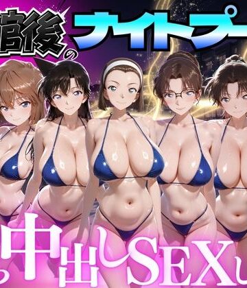 【エロ漫画raw】閉館後のナイトプールでひたすら中出しSEXした話 Vol.5