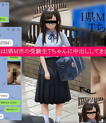 【エロ漫画raw】今回はI県M市の受験生Tちゃんに中出ししてきました。【2月10日まで高画質マン写＆本人目線モザイク無し画像付き】