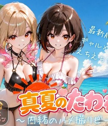 【エロ漫画raw】【4K 120FPS】真夏のたわわ！ 〜内緒のハメ撮りビーチ〜