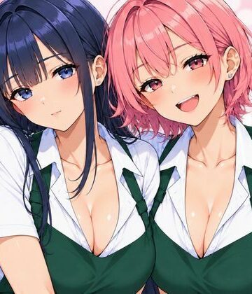 【エロ漫画raw】バイト先ハーレム イメチェンしたらギャルと清楚な同僚とえっちな生活になった話