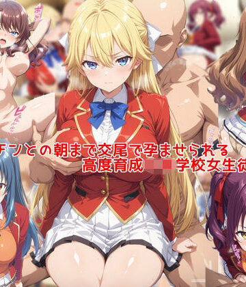 【エロ漫画raw】ヤリチンとの朝まで交尾で孕ませられる高度育成〇等学校女生徒達2